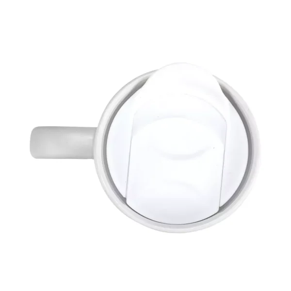 Ceramic Mugs with Lid and Cork Base 385 ml - Image 7