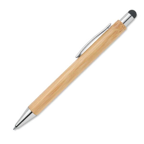 Bamboo Pens with Stylus & Blue Color Ink - Image 2
