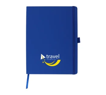 PU Notebooks B5 Size, Pen Loop, Ribbon Bookmark, Elastic Band