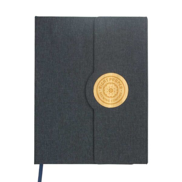 A5 RPET Notebooks with Bamboo & Magnetic Closure - Image 5