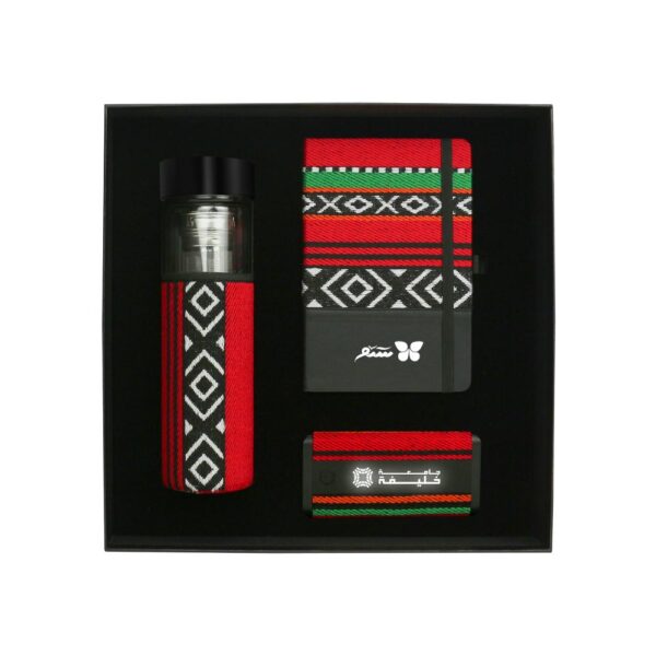 Design Corporate Gift Sets with Bottle Notebook Powerbank - Image 2
