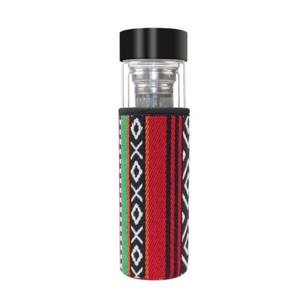 Double Wall Glass Bottles with SADU Sleeve 500ml - Image 5