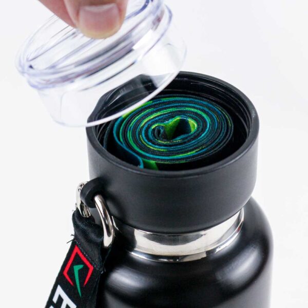 Multi-function SS Bottles, Double Wall, Base Cup, Lanyard, 500ml - Image 7