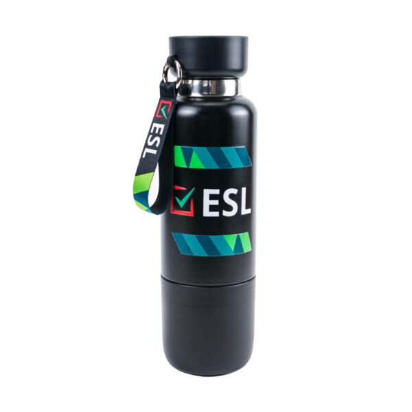 Multi-function SS Bottles, Double Wall, Base Cup, Lanyard, 500ml - Image 8