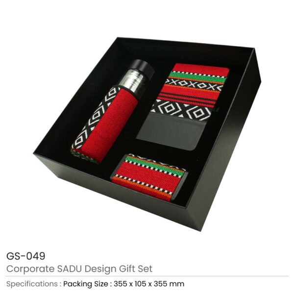 Design Corporate Gift Sets with Bottle Notebook Powerbank - Image 3