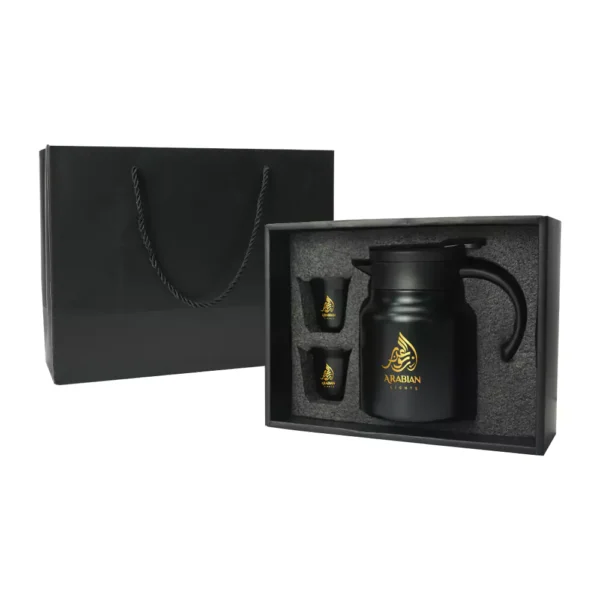 Arabic Tea & Coffee Pot with Cups Set 1000 ml - Image 3